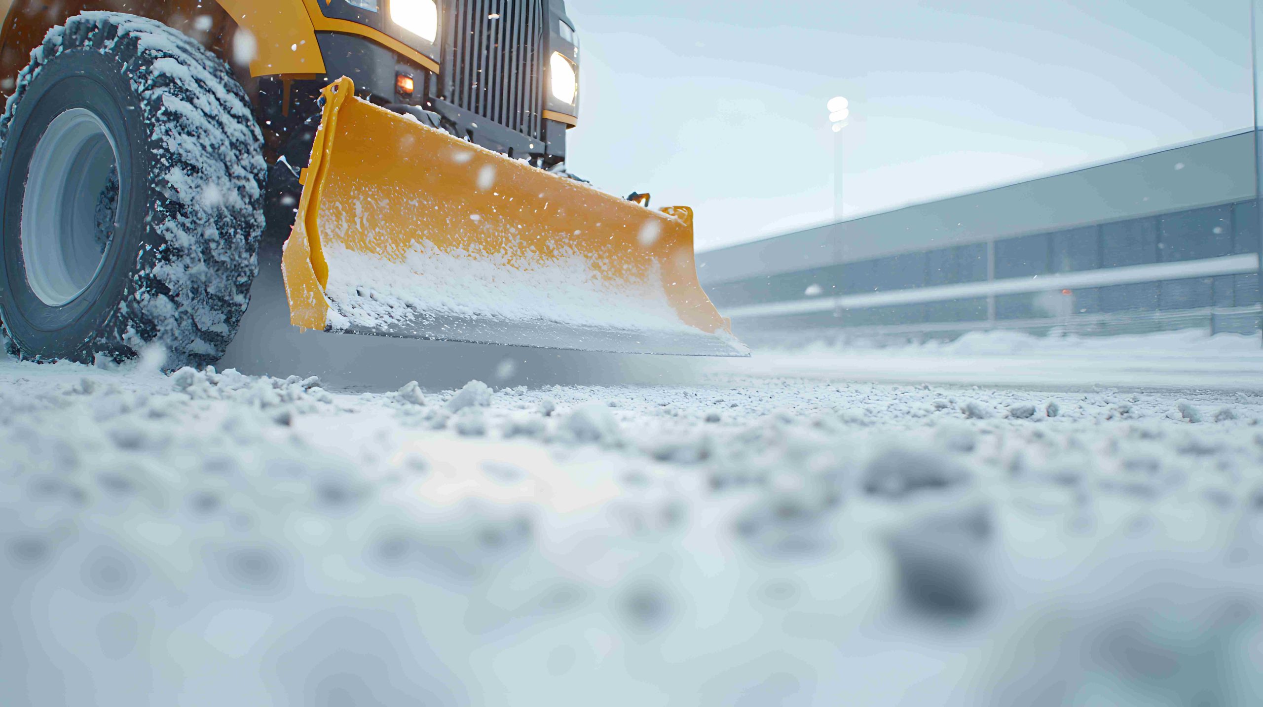 Commercial snow removal from Hovan the Sealing Man