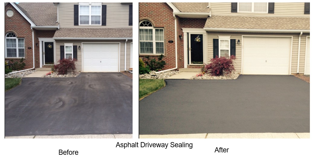 Asphalt sealcoating in Easton, PA